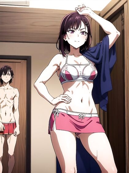 Soaked Clothes, Thong, and Underboob Temptation in Steamy Hentai Scenes