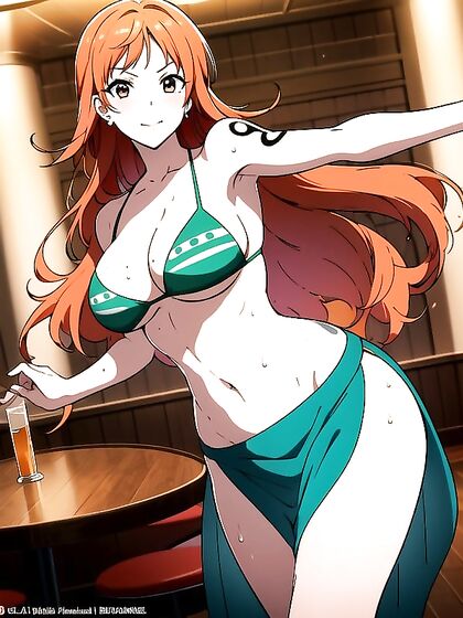 Bottom-Up Action at the Bar in Seductive Hentai Adventure