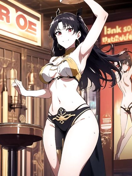Thong Tease at the Bar: Action in Seductive Hentai Scenes