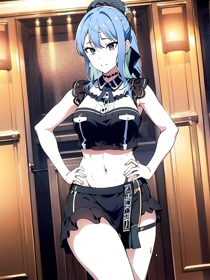 Belly Dancer in Wet Mesh Outfit Gets Seductive inSTEAMy Hentai Action