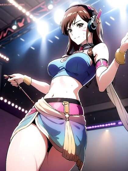 Belly Dancer Seduces at the Bar in Steamy Hentai Action