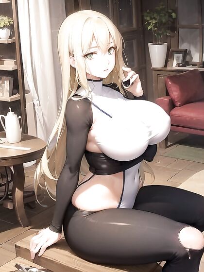 Noon Yoga Session Turns Into Massive Breasts Hentai Fantasy