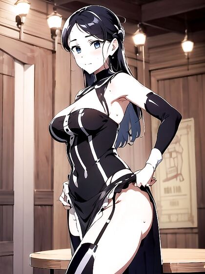 Sweaty Seduction: Hands-On-Hips Bra Action in steamy Hentai Scenes