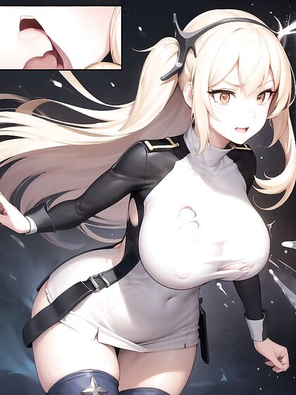 Thick Bodysuit slut with Expanding Breasts in Mind-blowing Hentai Action
