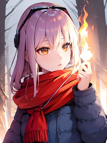 Colorful Winter Wonderland: HotGirl 18+ Lifts Her Parka for Steamy Snow Sex