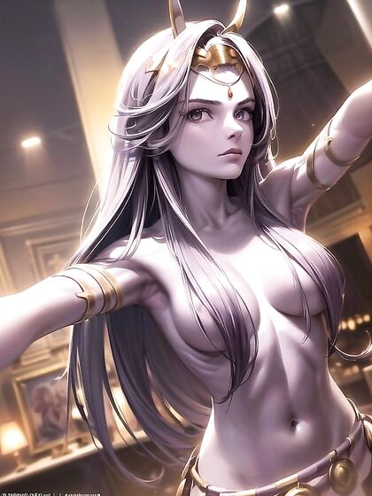 Ultra-Detailed Yaksini Bust Shots in Seductive Hentai AI Action