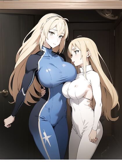 Breast Expansion Cosplay with Long Length Action in Hentai AIPorn