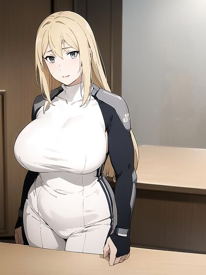 Military Milf with Massive Breasts Takes Charge in Solo Hentai Action