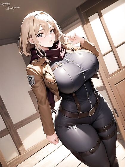 Massive-Ass Blonde Takes On All Comers in Steamy Hentai Action