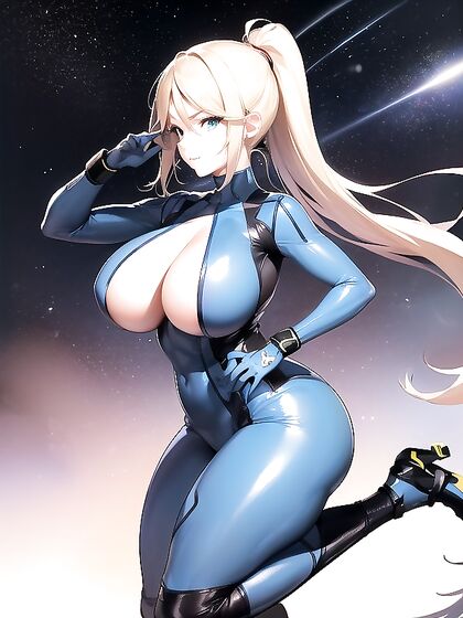 Happy With Her Massive Ass, She Seductively Looks at You in This hentai AI Porn