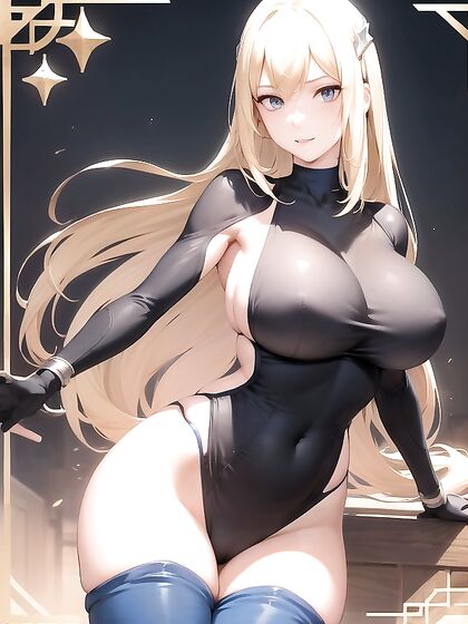 Blonde Teen 18+ Tempts You in Sultry Solo Hentai Action