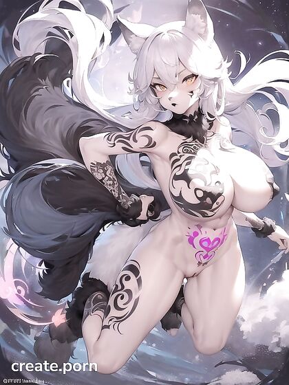 Pink Puffy Nipples and Detailed Pussy in Expressive Eyes Hentai Action