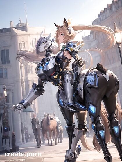 Cute Centaur Gyroid Girl 18+ Bound in High-Res Hentai Action