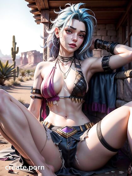 Sitting Down with Off-the-Shoulder Outfit and Spread Legs in 3D Hentai Bliss