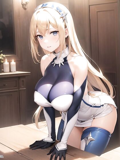 Thick Dick and Busty Cleavage Action in Surreal Hentai Scenes