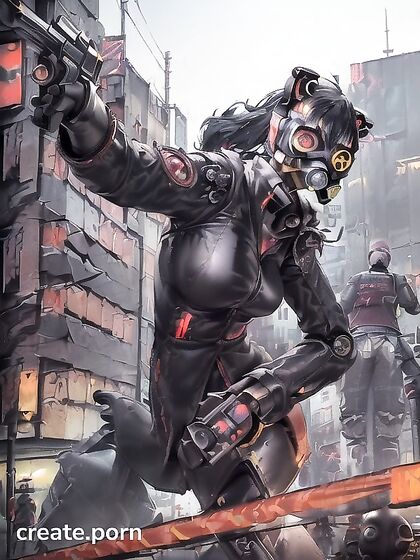 Cyberpunk Robot Girl 18+s Battle Monsters in Action-Packed Hentai Bliss
