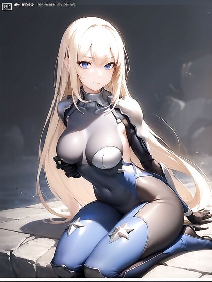 Gorgeous Blue-Eyed Girl 18+ Stares Seductively at You in This hentai Scene