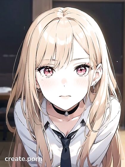 Kitagawa Marin from Sono Bisuke Doulu Warming Up in Steamy Hentai Scenes