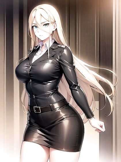 Blonde-Haired, Green-Eyed Historia from Attack on Titan in Seductive Hentai Scenes