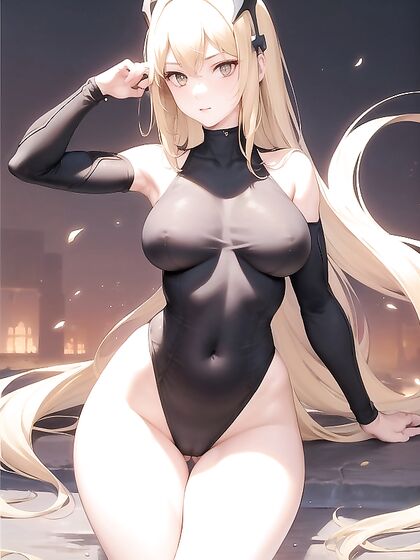 18-Year-Old in Leotard Stares Seductively at You in This hentai AI Adventure