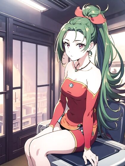 Flight Attendant with Red Eyes Seduces in Office for Intense Hentai Pleasure