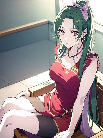 Tina from Final Fantasy Seduces in Off-Shoulder Outfit for Explicit Hentai Pleasure