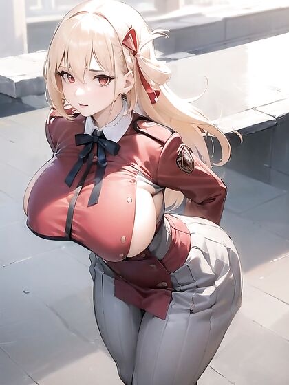 Chisato Nishikigi from Lycoris Recoil Boasts Thick Curves in Busty Hentai Scenes