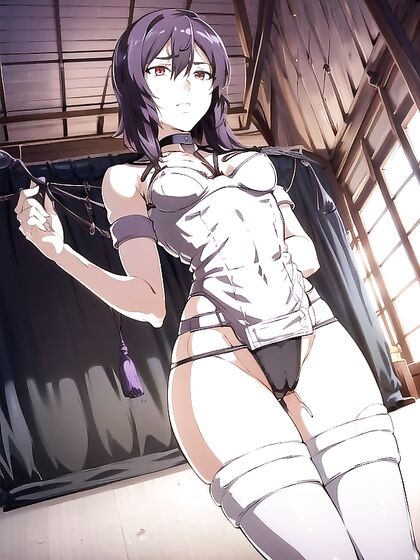 18+ Hentai Girl 18+ in Seductive Stockings Teases You With Intense Eye Contact