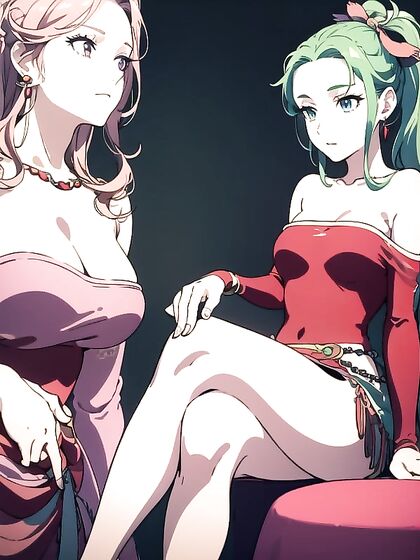 Tina from Final Fantasy Seduces in Off-Shoulder Outfit for Steamy Hentai Action