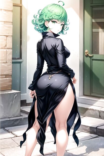 Jean Shorts and Exposed Navel in Seductive Front View Hentai Action
