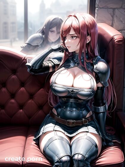 Massive Breasts and Sultry Cleavage in Mini Skirts for Steamy Hentai Action