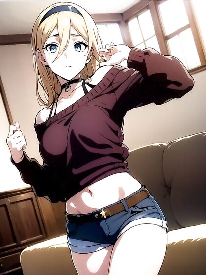 Choked in Style: Long Sleeves and Chokers Heat up Hentai Desires