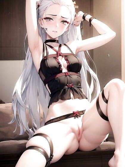 Wet Pussy in Stockings and Mini Skirt Tempts You in Seductive Hentai Scenes