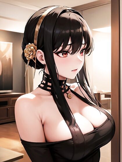 Busty Cleavage Display in 18+ Hentai AI Porn