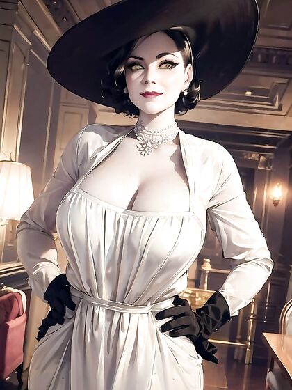 Mischievous Smiles and Lush Cleavage in Seductive Anime Action