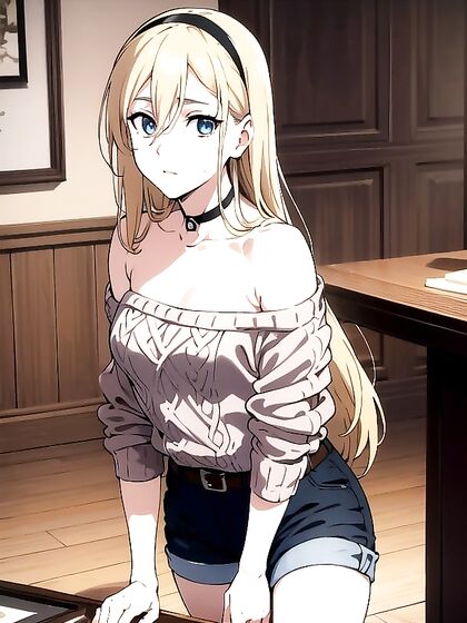 Historia from Attack on Titan in a Woolen Sweater for Explicit Hentai Scenes