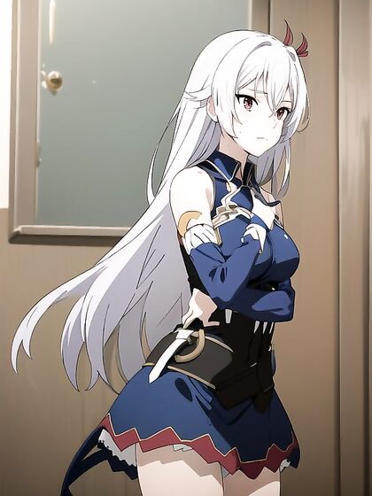 Eleonora Viltaria from Lord Marksmen and Vanadis in Intimate Waist-Shot Hentai Scenes