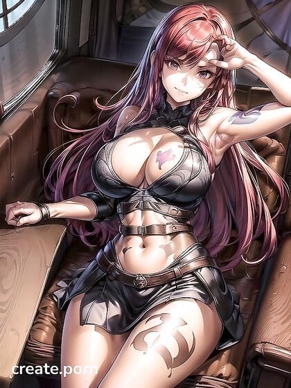 Unbuttoned Seduction: Exploring a Massive-Ass Hentai Fantasy