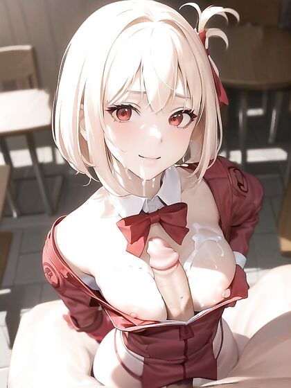 Blowjob Fantasy with Latex Gloves in Steamy Hentai Action