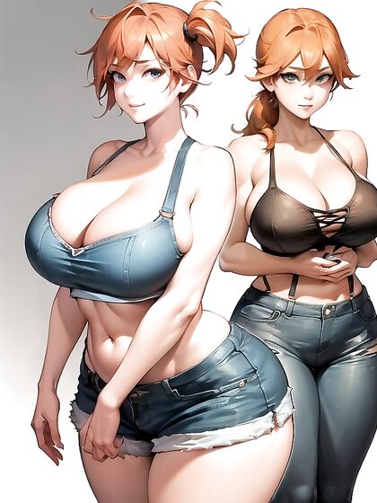 Ginger Beauty with Massive Breasts Enjoying Long-Length hentai Pleasure