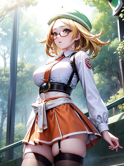 Ultra-Detailed Hentai Adventures: Bianca from Pokémon in Intimate Waist Shots