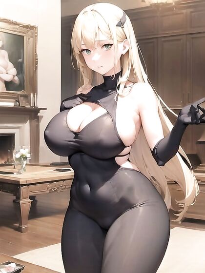 Massive Breasts in Tight Clothes Heat up the Living Room in Steamy Hentai Action