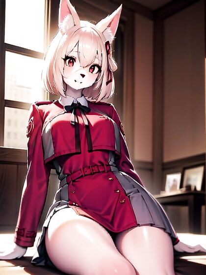 Chisato Nishikigi from Lycoris Recoil Furry Fun in Steamy Hentai Adventures