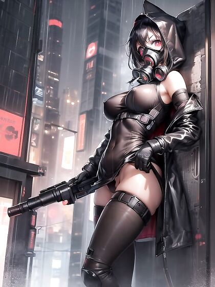 Form-Fitting Outfits and Blurry Action in This Horror hentai Masterpiece
