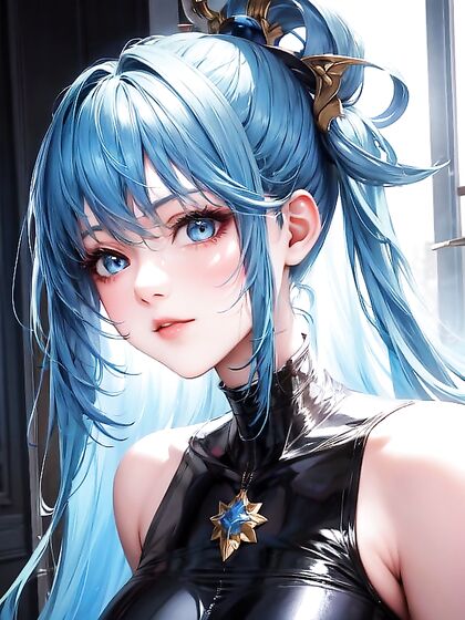 Aqua from Konosuba in Ultra-Detailed Hentai Pleasure Sessions