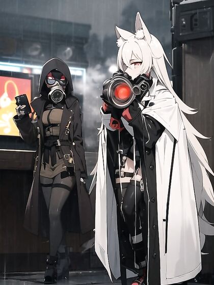 Muscular Stud Jumps into Action Wearing a Seductive Trench Coat in Hentai AI Porn