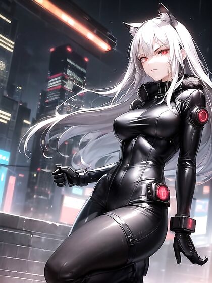 Fur Coat and Spray BDSM Action with Masked hentai Pleasure