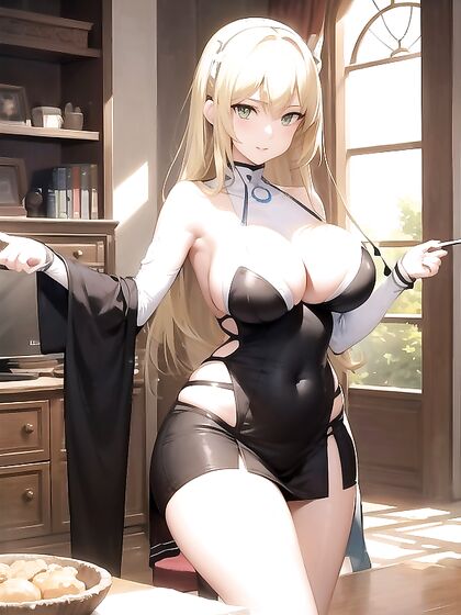 Massive Breasts and voluptuous Hips in Busty Hentai Action