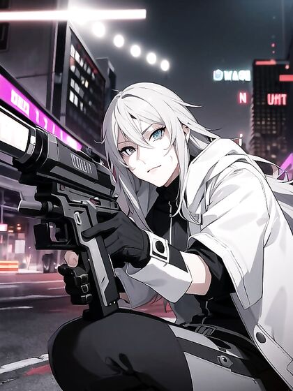 Cyberpunk Robot Girl 18+s Jump into Intense Battle Action Hentai Pleasure