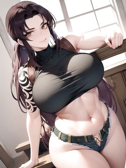 Happy Bedroom Fun with a Massive-Assed Hentai Beauty